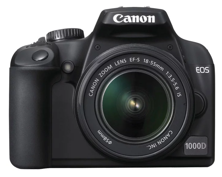 Выключается фотоаппарат на Canon EOS 1000D kit